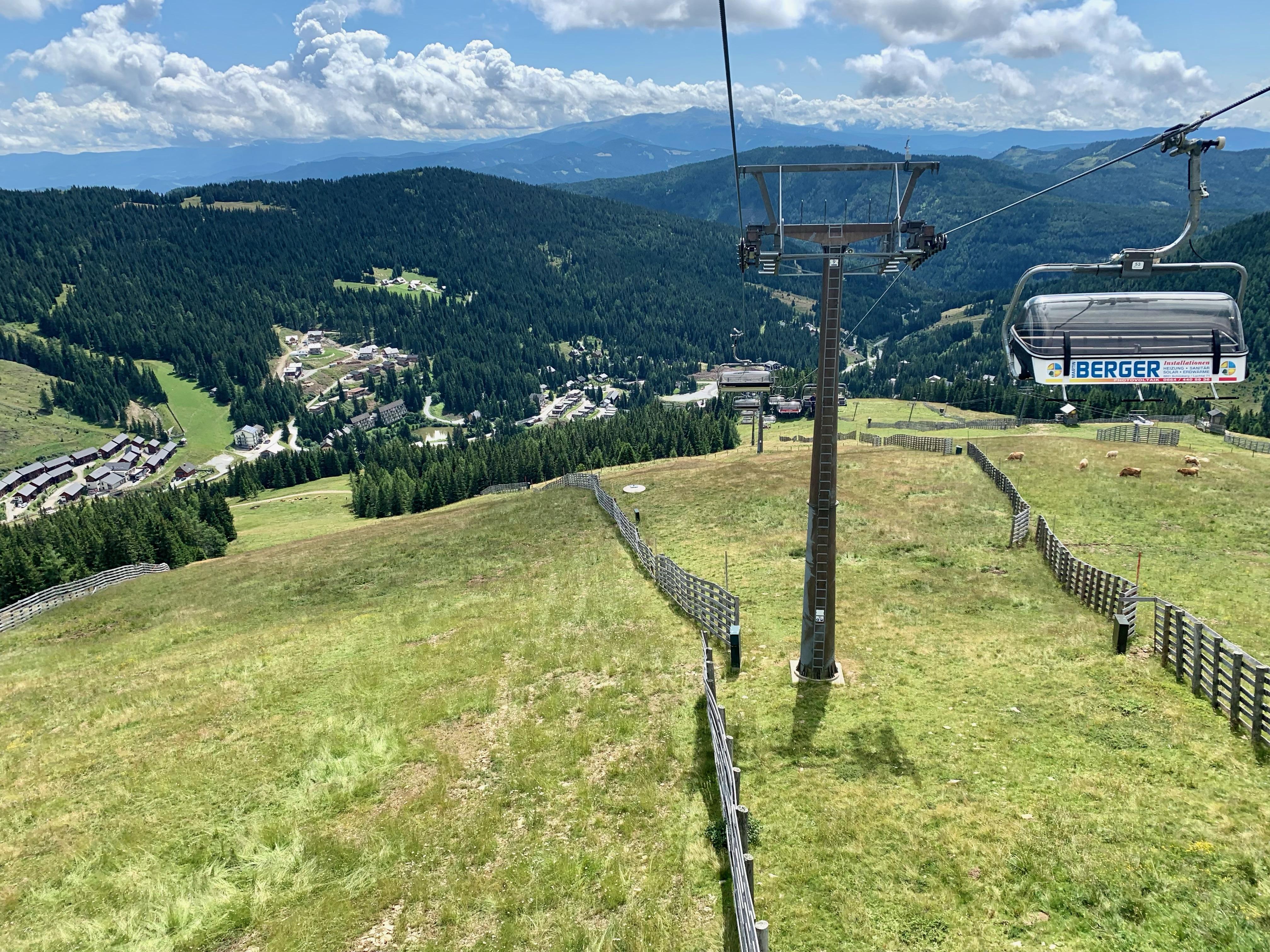 Sífelvonó nyáron a Lachtalban.